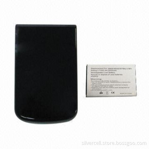Cellphone Battery for BlackBerry 9790 with 2,800mAh Capacity, PCB Protection Against Overcharging